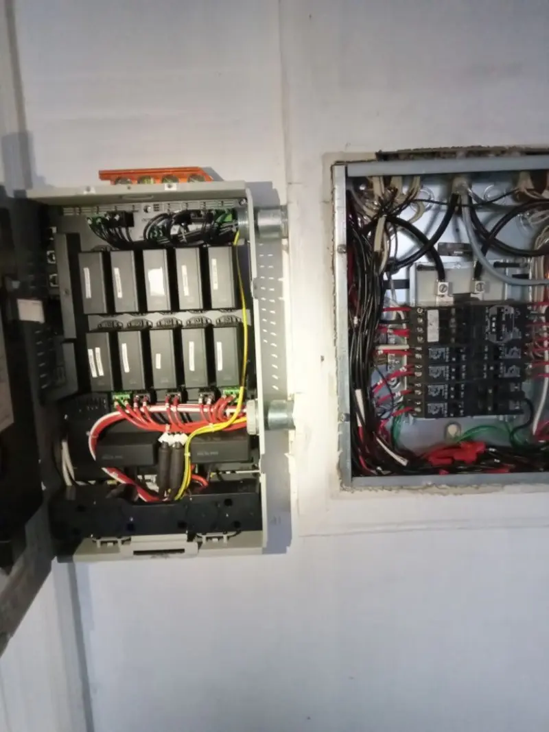 Electrical panel upgrade completed for Ring Doorbell Installation in Ukiah